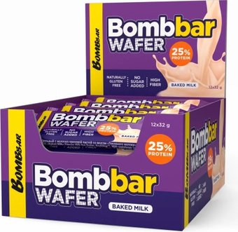 Протеиновый батончик Bombbar Топленое молоко (32 г) - 1/1