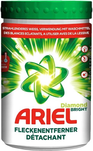 Пятновыводитель Ariel Diamond Bright для тканей порошкообразный для белого (1 кг) - 1/1