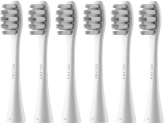 Сменная насадка Oclean P1S12 W06 (6 шт, белый) - 1/1