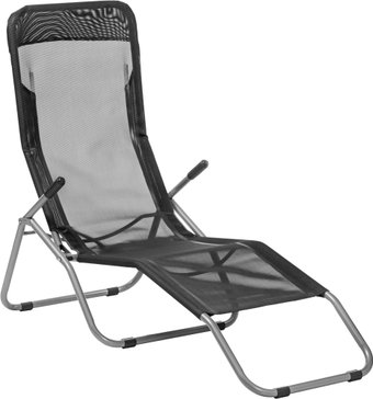 Шезлонг Sundays ZC-CL005-1 (черный) - 1/1