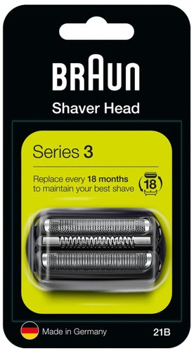 Сетка и режущий блок Braun Series 3 21B (черный) - 1/1