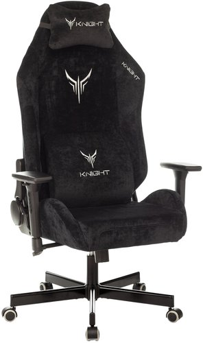 Игровое (геймерское) кресло Knight N1 Fabric Light-20 (черный) - 1/1