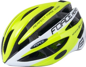 Cпортивный шлем Force Road L/XL (салатовый/белый) - 1/1