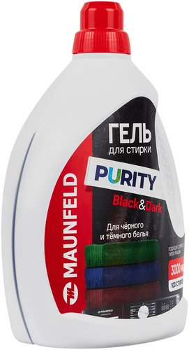 Гель для стирки MAUNFELD Purity Black&Dark MWL2000PB (2 л) - 1/1
