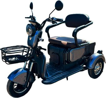 Электроскутер VOLT TRIO (черный) - 1/1