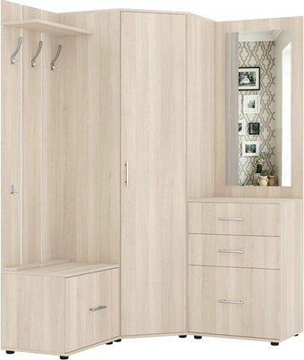 Стенка Интермебель Визит-2 (ясень шимо светлый) - 1/1