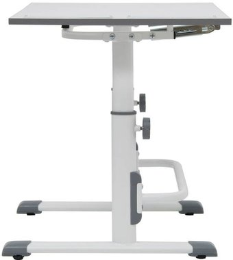 Парта Polini Kids Simple М1 (белый/серый) - 1/1