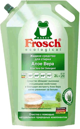 Гель для стирки Frosch Алое Вера 2 л - 1/1