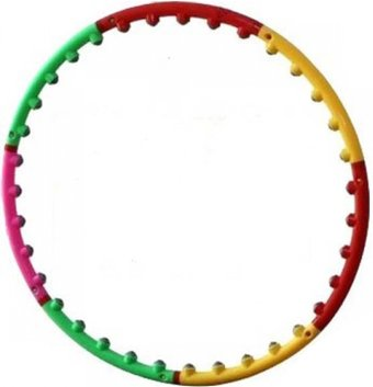 Массажный обруч ZEZ Sport 3015 1кг (многоцветный) - 1/1