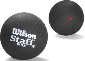 Набор мячей для сквоша Wilson Staff Red Dot WRT6177 - 1/1