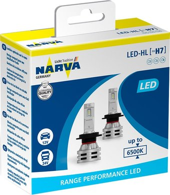Светодиодная лампа Narva H7 Range Performance LED 2шт - 1/1