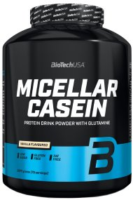 Казеин (мицеллярный) BioTech USA Micellar Casein (908г, клубника) - 1/1