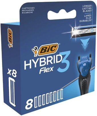 Бритвенный станок BIC Flex 3 Hybrid (8 шт) - 1/1