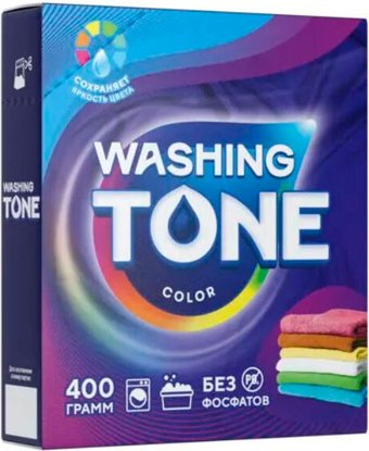 Стиральный порошок Washing Tone Color Автомат 400 г - 1/1