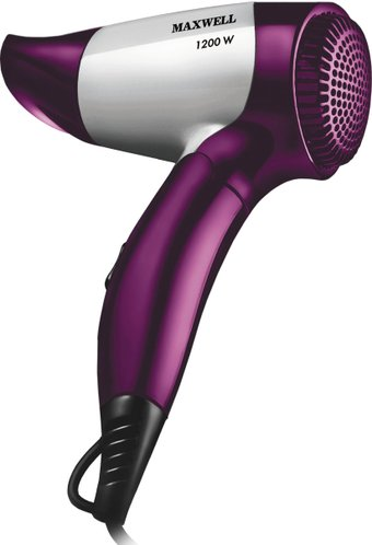 Фен Maxwell MW-2007 GY (фиолетовый/серый) - 1/1