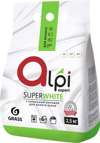 Стиральный порошок Grass Alpi Expert для белого белья 2.5 кг - 1/1