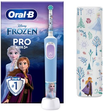 Электрическая зубная щетка Oral-B Vitality Pro Kids D103 Frozen II с футляром - 1/1