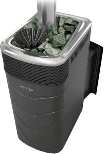 Банная печь Термофор Гейзер XXL 2017 Inox Витра ЗК (антрацит) - 1/1