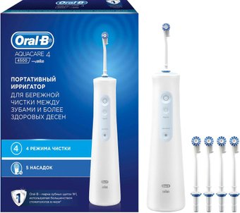Ирригатор  Oral-B Aquacare 4 Pro-Expert MDH20.016.2 (5 насадок ED17) - 1/1