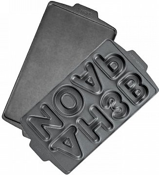 Сменная панель Redmond (Редмонд) RAMB-42 для выпечки печенья в виде букв - 1/1