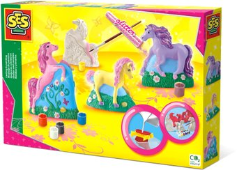 Набор для создания поделок/игрушек SES Creative Из гипса Лошадки 01356 - 1/1