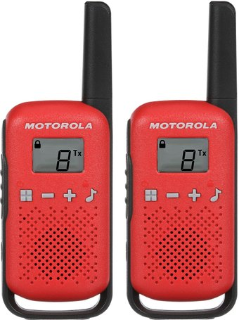 Портативная радиостанция Motorola Talkabout T42 (красный) - 1/1