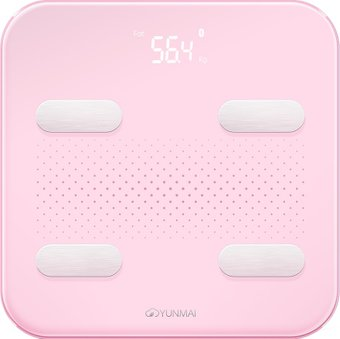 Напольные весы Yunmai Scale S (розовый) - 1/1
