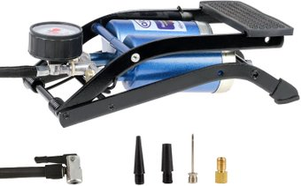 Насос ножной велосипедный Alca AeroPump Kompakt двухцилиндровый 202200 - 1/1