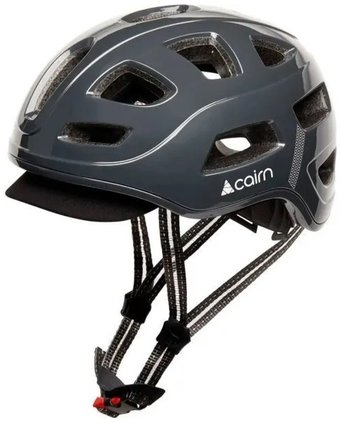 Cпортивный шлем Cairn Quartz LED USB (L, темно-серый) - 1/1