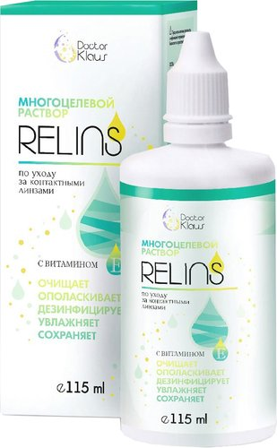 Раствор для линз Doctor Klaus Relins 115мл - 1/1
