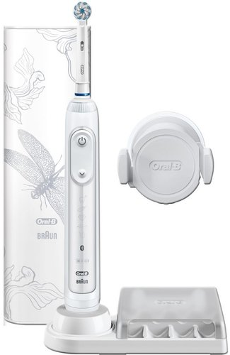 Электрическая зубная щетка Oral-B Genius 10000N Special Edition D701.515.6XC (белый) - 1/1