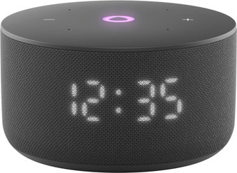 Умная колонка Яндекс Станция Мини 3 с часами (черный) - 1/1
