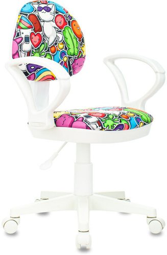 Компьютерное кресло Бюрократ KD-3/WH/ARM (маскарад) - 1/1