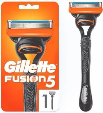 Бритвенный станок Gillette Fusion5 1 сменная кассета 7702018951376 - 1/1