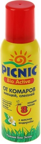 Аэрозоль против вредителей Picnic Bio Activ (125 см3) - 1/1
