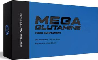 L-глютамин Scitec Nutrition Mega Glutamine (120 капсул) - 1/1