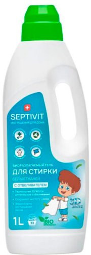 Гель для стирки Septivit Белые ткани (1 л) - 1/1
