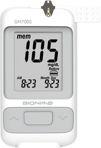 Глюкометр Bionime GM700S (10 ланцет и 10 тест-полосок) - 1/1