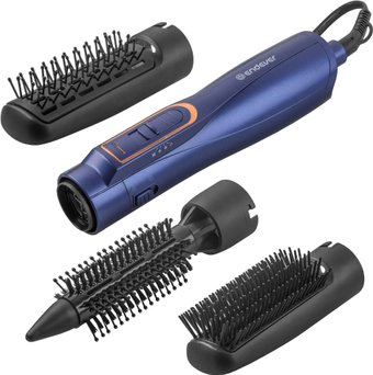 Фен-щетка Endever Aurora-501 (синий/золото) - 1/1