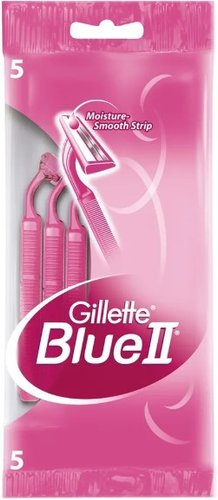 Бритвенный станок Gillette Blue II Woman (5 шт) - 1/1