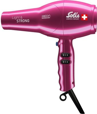 Фен Solis Light and Strong (розовый) - 1/1