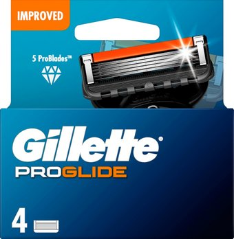 Сменные кассеты для бритья Gillette Proglide (4 шт) 7702018263844 - 1/1