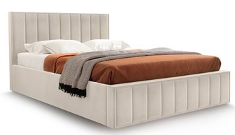 Кровать Мебельград Вена Стандарт 180x200 без основания (мора бежевый) - 1/1