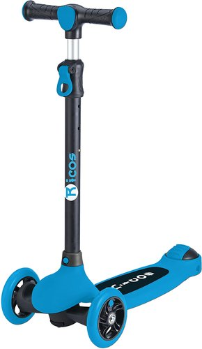 Трехколесный самокат Ricos Frolic SM310 (голубой) - 1/1