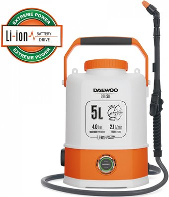 Аккумуляторный опрыскиватель Daewoo Power DSA 5Li - 1/1