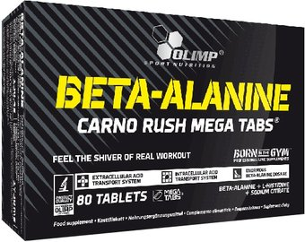 Бета-аланин Olimp Beta-Alanine Carno Rush Mega Tabs (80 капсул) - 1/1