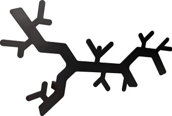 Вешалка для одежды GAMET Ветка WS10-L2 - 1/1