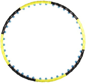 Массажный обруч ZEZ Sport SL-3005 1.8кг (черный/желтый) - 1/1