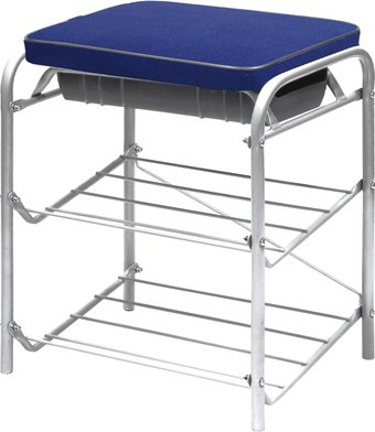 Банкетка Ника НБ1/СН (серо-синий) - 1/1