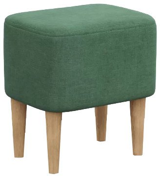 Пуфик Mio Tesoro Киус (микровелюр/зеленый №13) - 1/1